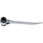 SPANNER PODGER RATCHET STUBBY BENT 19MM X 24MM SIDCHROME