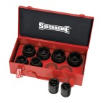 IMPACT SOCKET SET 3/4DR METRIC 8 PCE SIDCHROME