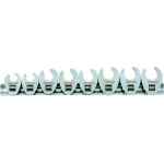 SPANNER SET CROWFOOT 3/8 DR SAE 7 PIECE SIDCHROME
