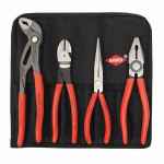 PLIER & CUTTER SET 4 PCE KNIPEX