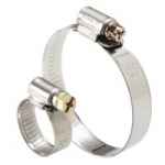 HOSE CLAMP SOLID BAND 14 - 27MM BOX 10