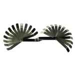 FEELER GAUGE - CRANKED 26 BLADE METRIC/SAE (0.127MM (0.005 ) 0.762MM ( TOLEDO