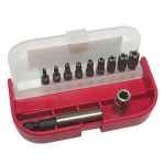 TAMPERPROOF 5-POINT BIT SET 11 PIECE TOLEDO