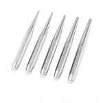 TAPER PUNCH SET - CR-MOLY POLISHED 5 PC. TOLEDO