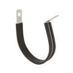 CLAMP P CARBON STEEL RUBBER LINED 25MM BOX 10