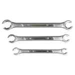 SPANNER SET FLARE NUT SAE 3 PIECE TOLEDO