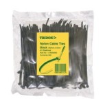 CABLE TIE BLACK 250X5MM TRIDON PACK 500