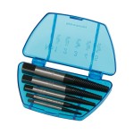SPIRAL SCREW/STUD EXTRACTOR SET (EASY-OUTS) SYKES