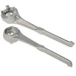 WRENCH DRUM LID CA 3/4 & 2IN PLUG TOLEDO 305248