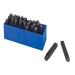 LETTER PUNCH SET 6MM 1/4IN TOLEDO