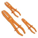 BRAKE LINE CRIMPING PLIERS SET 3 PCE TOLEDO