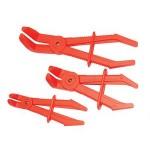 BRAKE LINE / HOSE PINCHING PLIER ANGLED TOP 90DEG SET TOLEDO