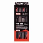FILE SET SMOOTH CUT - 200MM 4 PC TOLEDO