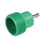 RADIATOR CAP PRESSURE TESTER ADAPTOR - GREEN M44 SCREW TOLEDO