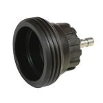 RADIATOR CAP PRESSURE TESTER ADAPTOR - BLACK M62 SCREW TOLEDO