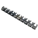 SPANNER SET CROWFOOT FLARED 3/8 DR METRIC 10 PIECE TOLEDO