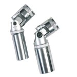 SPARK PLUG SOCKET - UNIVERSAL JOINT SET 1/2DR 2PCE TOLEDO