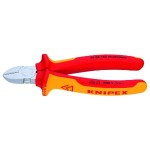 DIAGONAL CUTTING PLIERS 1000V 125MM 7006125 KNIPEX