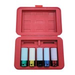WHEEL NUT SOCKET SET METRIC 5 PCE TOLEDO