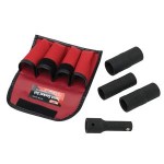 SOCKET SET SINGLE TWIST 17 - 21MM 4 PCE TOLEDO