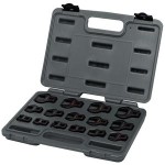 SPANNER SET CROWFOOT 3/8 DR METRIC 15 PIECE TOLEDO