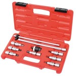 SOCKET SET UNIVERSAL JOINT TORX 3/8DR T20-T50 10 PCE TOLEDO