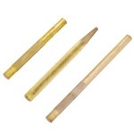 BRASS DRIFT PUNCH SET - 3 PC. TOLEDO