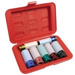WHEEL NUT SOCKET SET METRIC 7 PCE TOLEDO