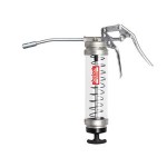 CLEAR CANISTER GREASE GUN - LEVER TYPE 400G TOLEDO