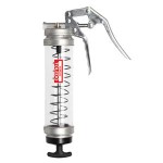 CLEAR CANISTER GREASE GUN - PISTOL TYPE 400G TOLEDO