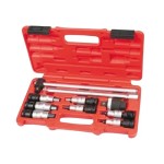 SOCKET SET UNIVERSAL JOINT METRIC HEX 1/2DR 3-10MM 10 PCE TOLEDO