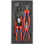 PLIER SET MIXED FOAM TRAY 4 PIECE 002001V08 KNIPEX