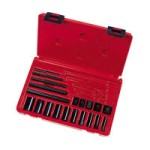 FLUTED SCREW/STUD EXTRACTOR & DRILL SET SYKES