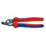 CABLE SHEARS W/SPRING 165MM 9522165 KNIPEX