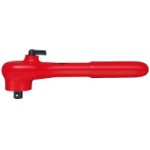 RATCHET REVERSIBLE 1000V 1/2DR 190MM 9831 KNIPEX