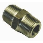NIPPLE HEX BLACK 3000LB BSP 08NB (1/4)