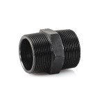 NIPPLE HEX BLACK STEEL BSP 65NB (2.1/2)