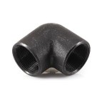 ELBOW 90DEG BLACK STEEL FEM/FEM BSP 06NB (1/8)