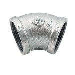 ELBOW 45DEG GAL/MALL FEM/FEM BSP 08NB (1/4)
