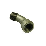 BEND 45DEG GALV/MALL MALE/FEM BSP 20NB (3/4)