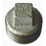 PLUG SQUARE HEAD GALV/MALL BSP 65NB (2.1/2)