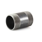 NIPPLE BARREL BLACK STEEL (HEAVY PIPE) BSP 65NB (2.1/2)