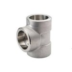 TEE EQUAL BLACK 3000LB SOCKETWELD 20NB (3/4)
