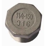 PLUG HEX G316 150LB BSP 65NB (2.1/2)