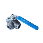 BALL VALVE 3-WAY G316 (L-PORT) 40NB (1.1/2)
