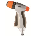 SPRAY GUN ADJ HOSE NOZZLE METAL FRONT CLICK-ON NETA