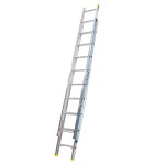 LADDER EXTENSION PRO ALUMINIUM 10 3.0M/5.3M 150KG PUNCHLOCK 150KG AS1892 BAILEY
