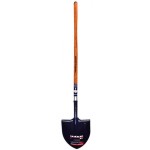 SHOVEL ROUND MOUTH LONG TIMBER HANDLE MEDIUM
