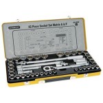 SOCKET SET 1/2DR METRIC AF 43 PCE STANLEY
