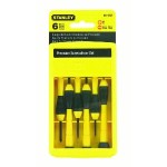 SCREWDRIVER SET CUSHION GRIP PRECISION 6 PIECE